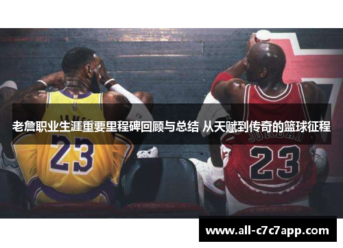 老詹职业生涯重要里程碑回顾与总结 从天赋到传奇的篮球征程